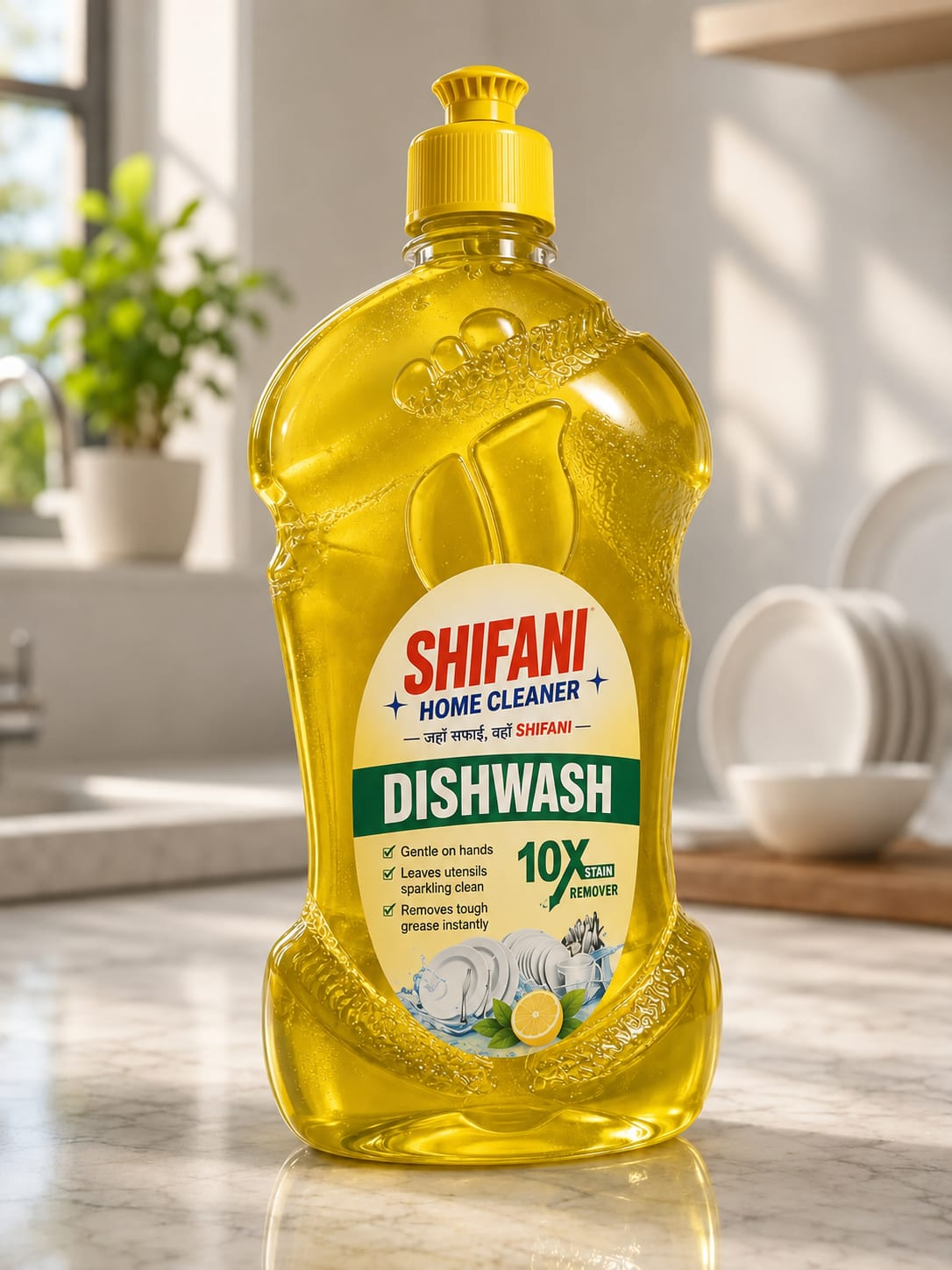 Shifani lemon dishwash liquid